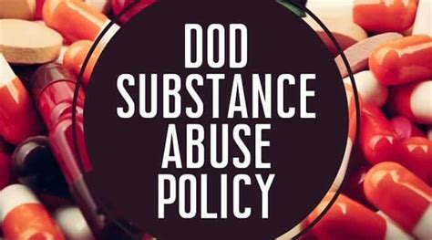 dod substance abuse regulations.